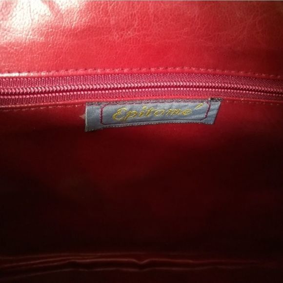 Vintage Genuine Leather Handbag - Picture 6 of 8